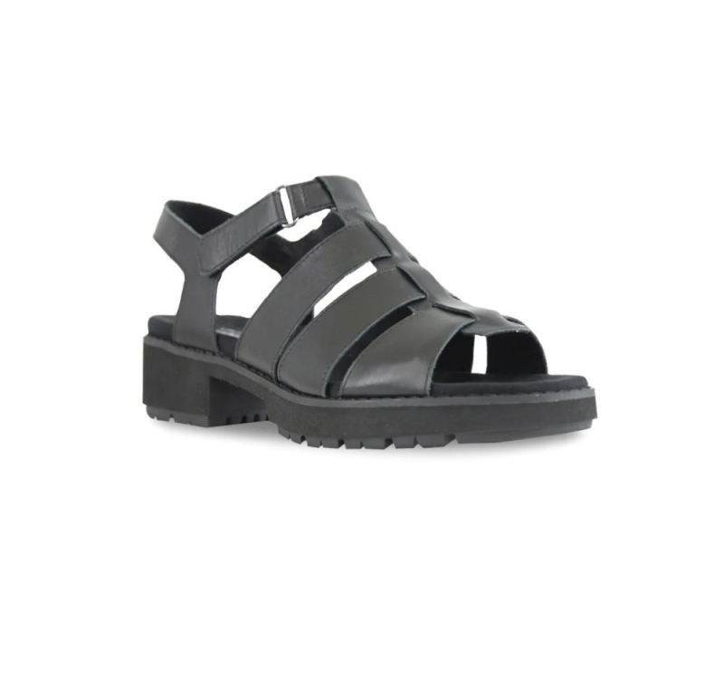 Munro Sandals | Women'S Marley-Black Leather | Quick Ship!