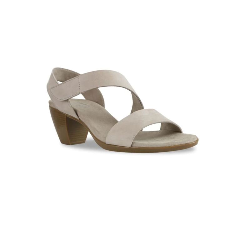 Munro Sandals | Women'S Lucia-Stone Nubuck | Quick Ship!