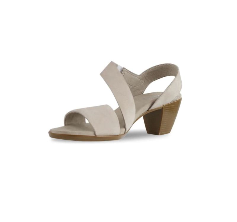 Munro Sandals | Women'S Lucia-Stone Nubuck | Quick Ship!