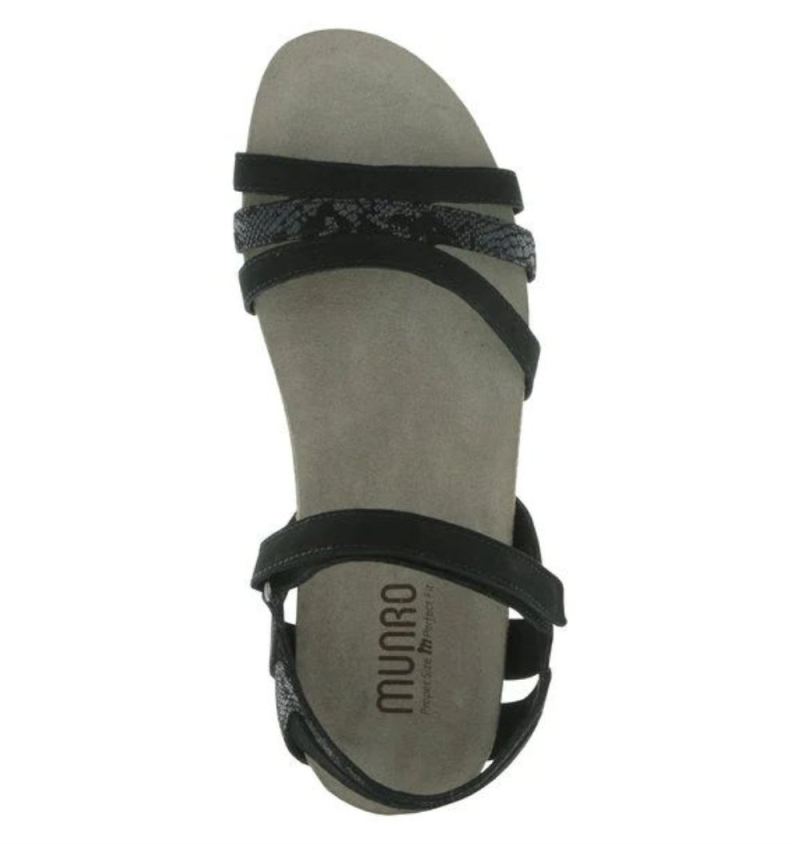 Munro Sandals | Women'S Summer-Black Combo | Quick Ship!