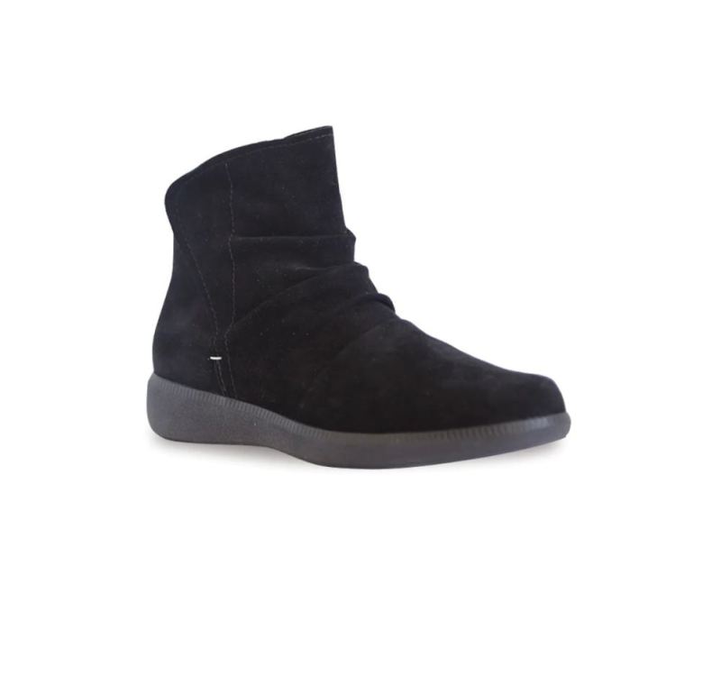 Munro Boots | Women'S Scout-Black Suede | Quick Ship!