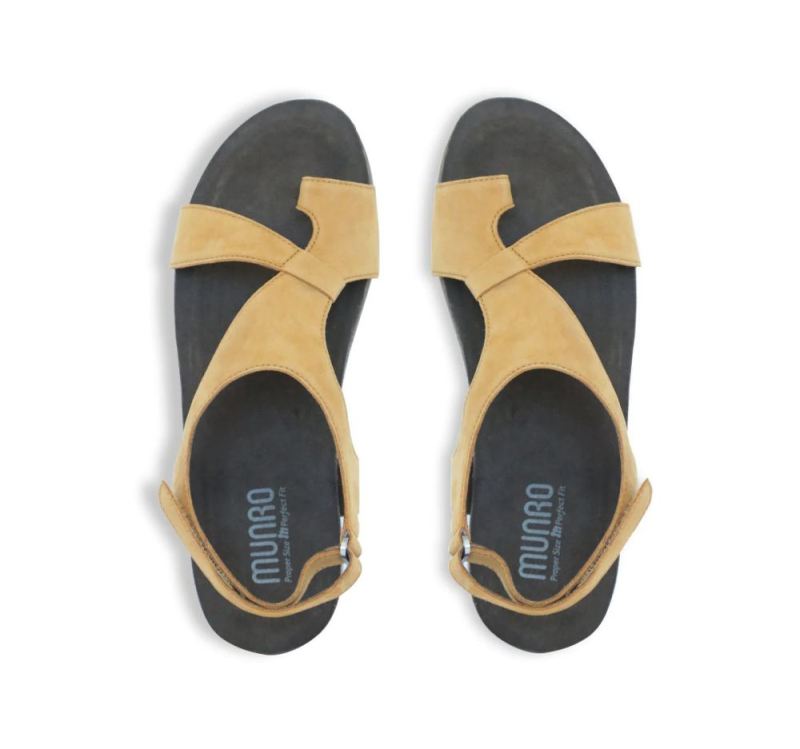 Munro Sandals | Women'S Meghan-Curry Nubuck | Quick Ship!