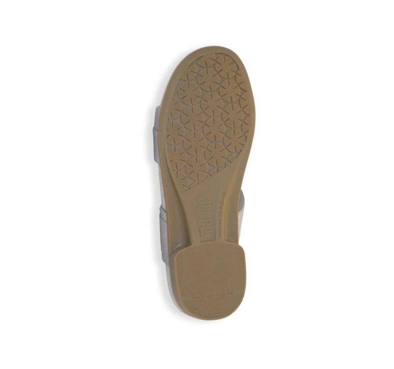 Munro Sandals | Women'S Marissa-Taupe Metallic Sheep | Quick Ship!