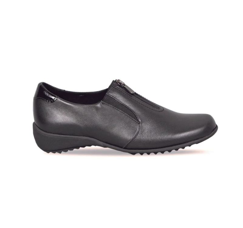 Munro Shoes | Women'S Berkley-Black Leather | Quick Ship!