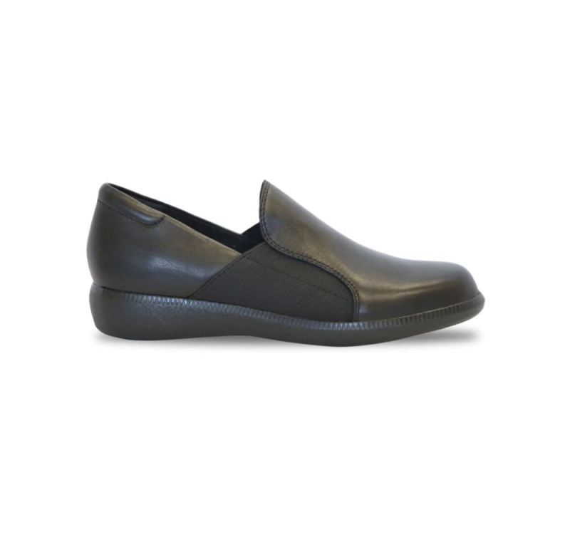 Munro Shoes | Women'S Clay-Black Leather | Quick Ship!