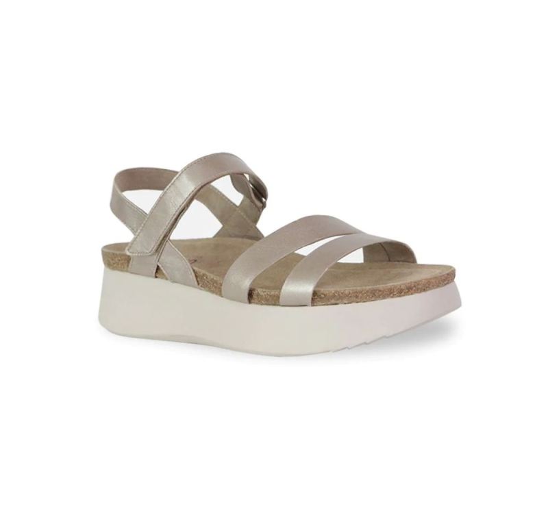 Munro Sandals | Women'S Juniper-Taupe Metallic | Quick Ship!