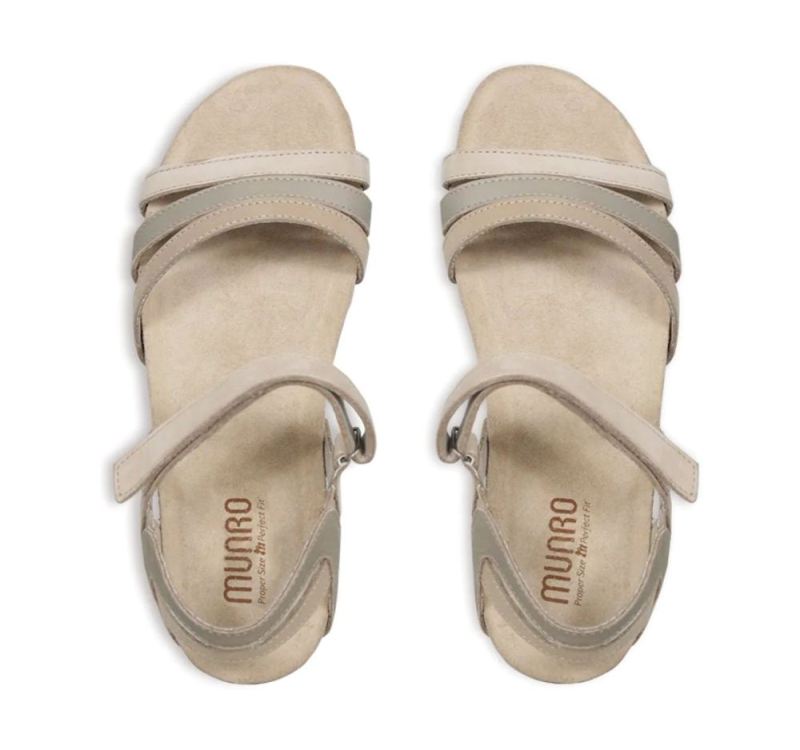 Munro Sandals | Women'S Summer-Taupe Combo | Quick Ship!