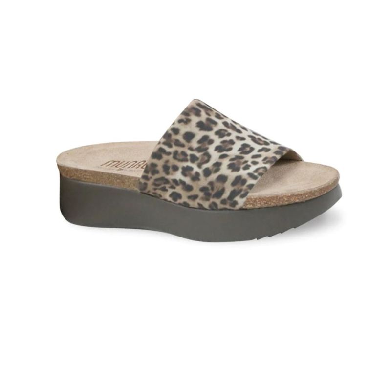 Munro Sandals | Women'S Nalia-Leopard Stretch Fabric | Quick Ship!