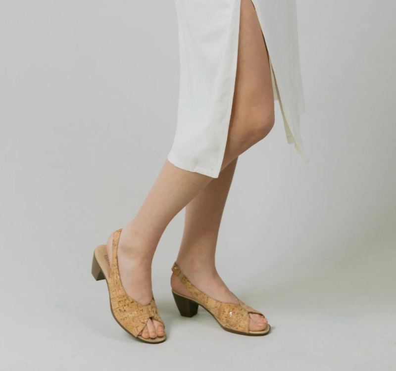 Munro Sandals | Women'S Rochelle-Cork | Quick Ship!