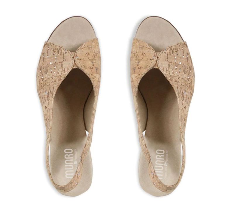 Munro Sandals | Women'S Rochelle-Cork | Quick Ship!