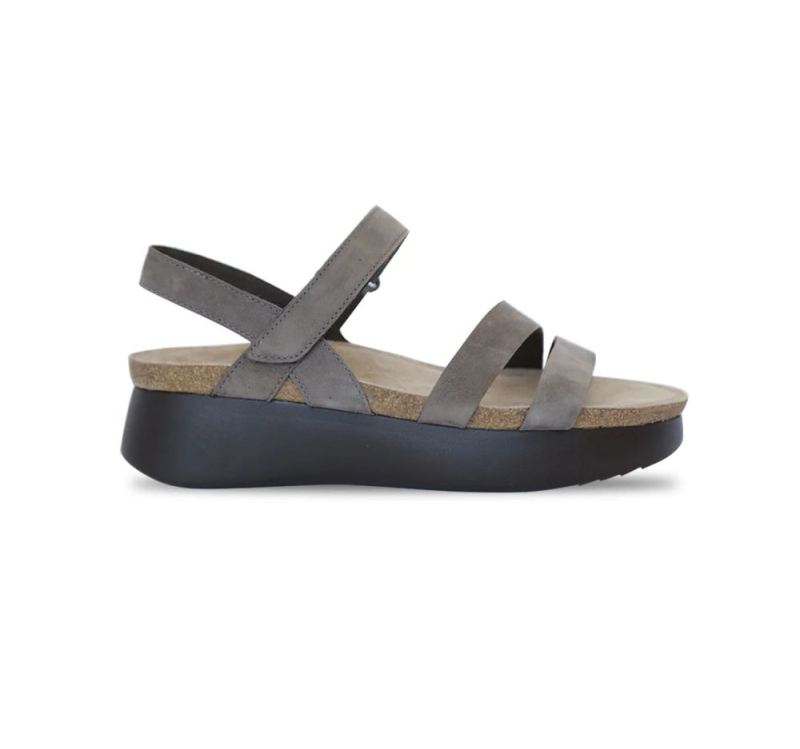 Munro Sandals | Women'S Juniper-Slate Nubuck | Quick Ship!