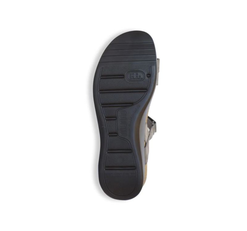 Munro Sandals | Women'S Juniper-Slate Nubuck | Quick Ship!