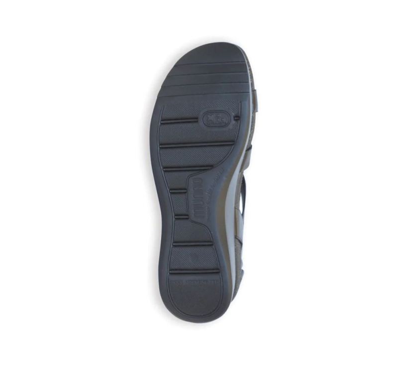 Munro Sandals | Women'S Flynn-Black Calf | Quick Ship!