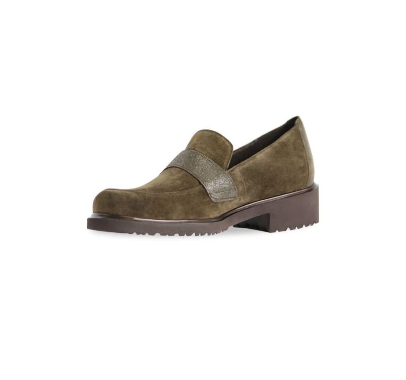 Munro Shoes | Women'S Geena-Herb Suede | Quick Ship!