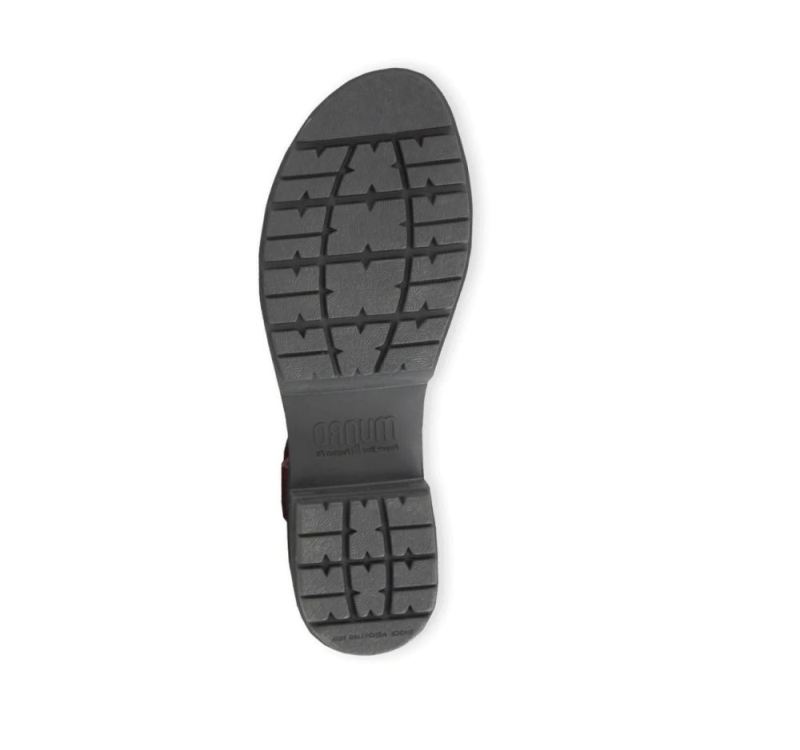 Munro Sandals | Women'S Mel-Red Leather | Quick Ship!