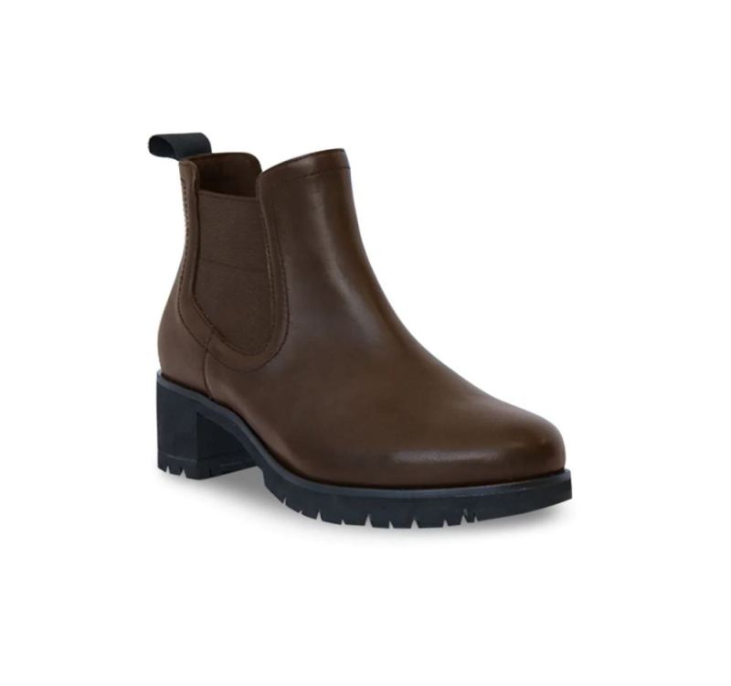 Munro Boots | Women'S Darcy-Chocolate Tumbled Leather | Quick Ship!