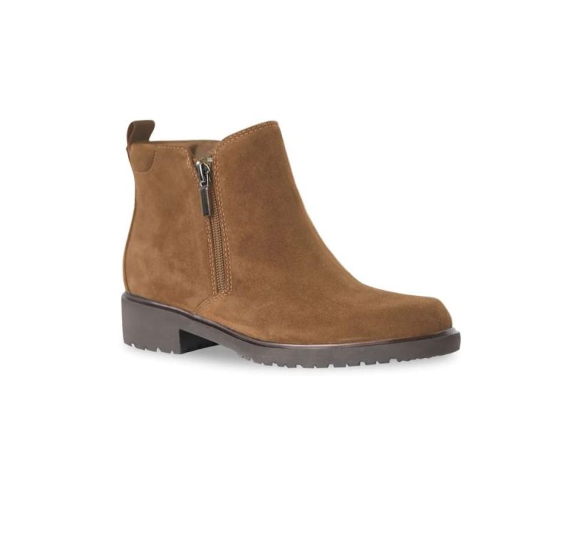 Munro Boots | Women'S Rourke-New Tobacco Suede | Quick Ship!