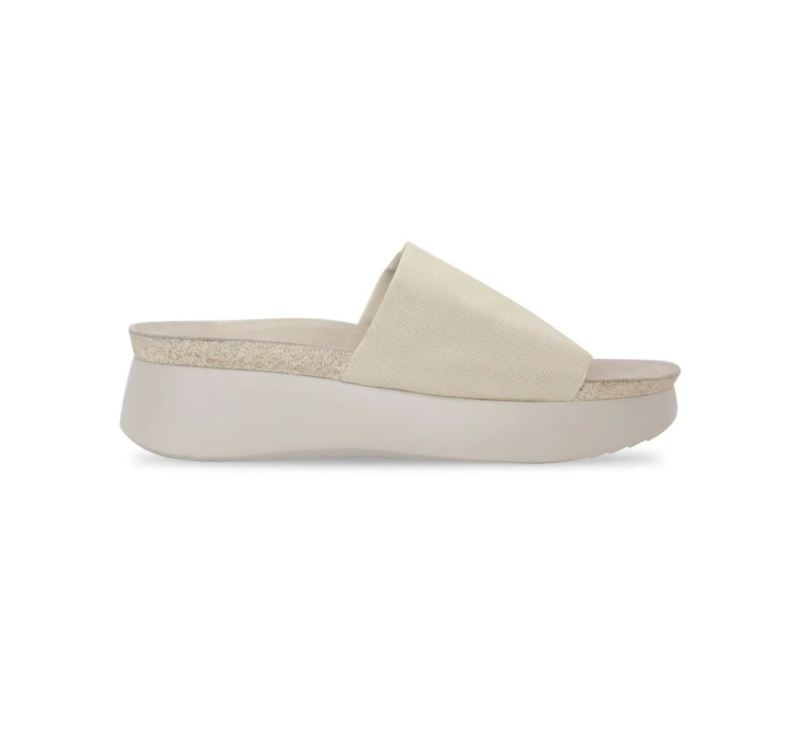 Munro Sandals | Women'S Nalia-Bone Stretch Fabric | Quick Ship!