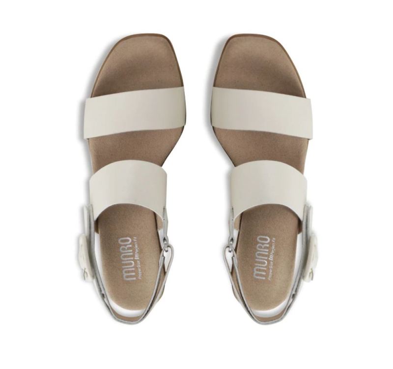 Munro Sandals | Women'S Max-Latte Leather | Quick Ship!