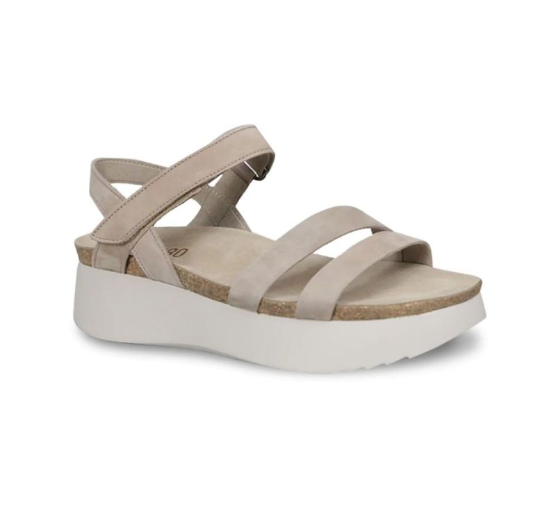 Munro Sandals | Women'S Juniper-Dark Taupe Nubuck | Quick Ship!