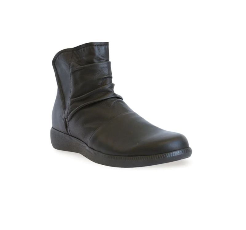 Munro Boots | Women'S Scout-Black Leather | Quick Ship!