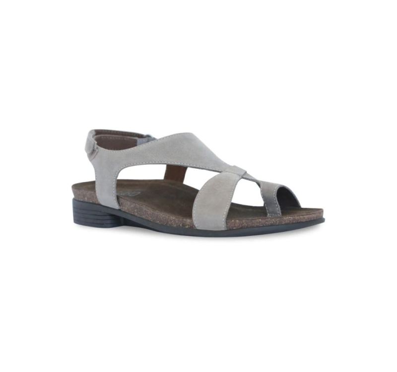 Munro Sandals | Women'S Meghan-Slate Grey Nubuck | Quick Ship!