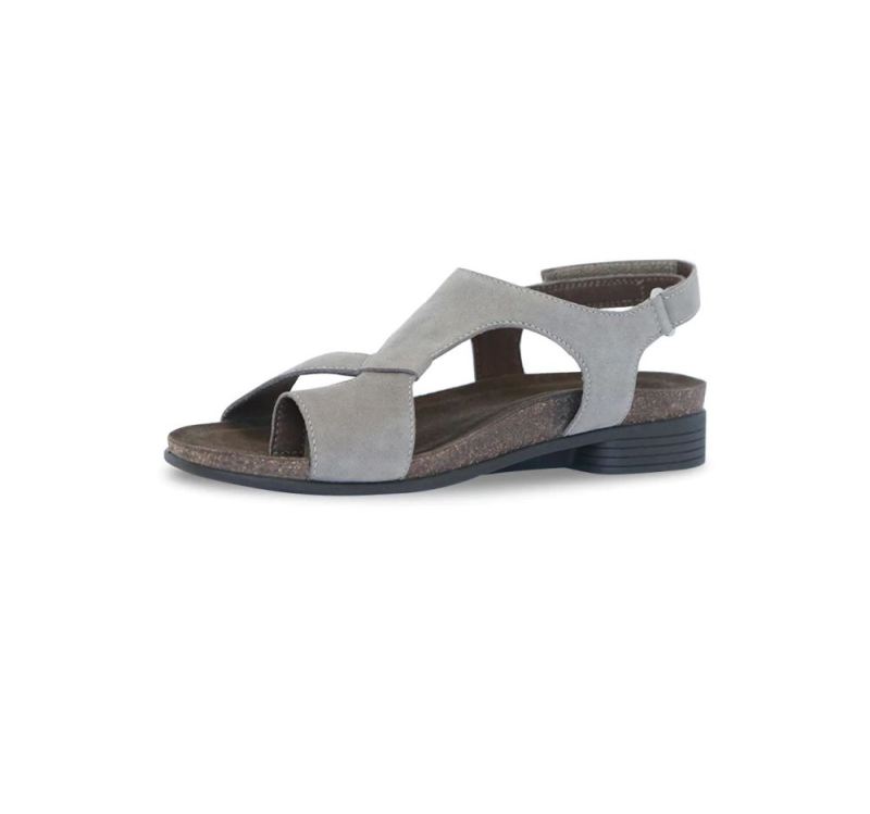 Munro Sandals | Women'S Meghan-Slate Grey Nubuck | Quick Ship!