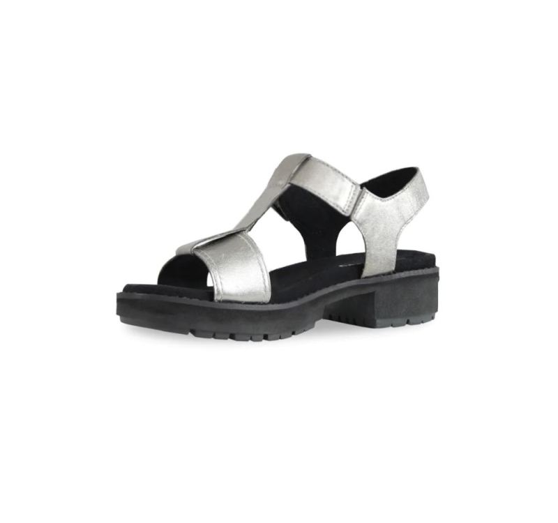 Munro Sandals | Women'S Mel-Silver Metallic | Quick Ship!