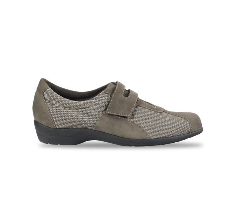 Munro Shoes | Women'S Joliet-Khaki Fabric/Suede | Quick Ship!