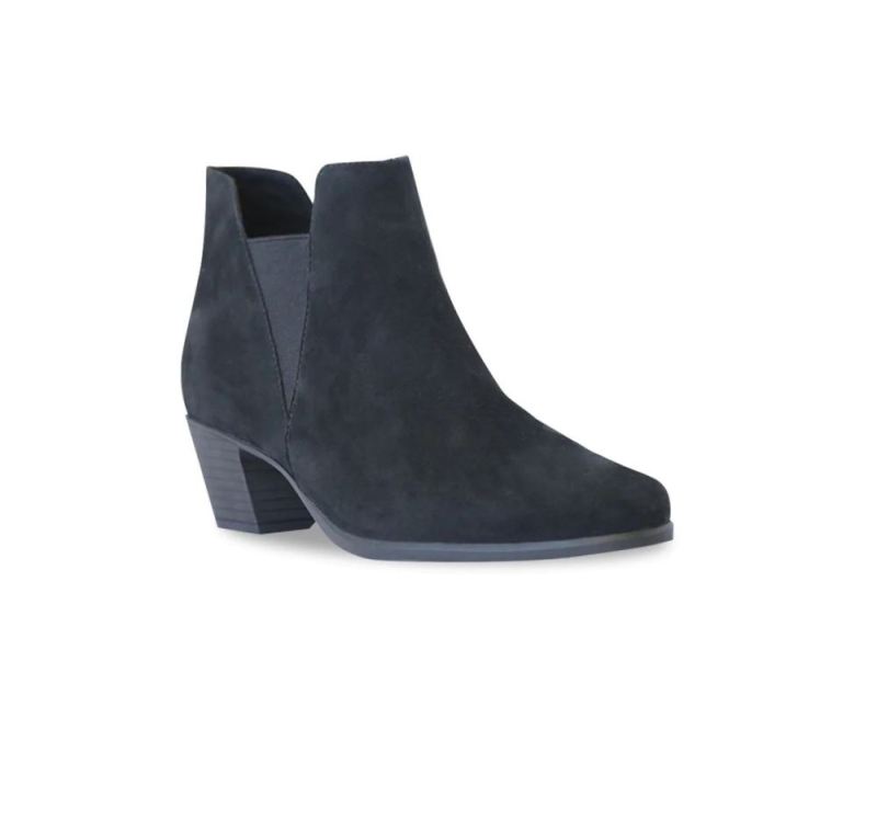 Munro Boots | Women'S Jackson-Black Nubuck | Quick Ship!