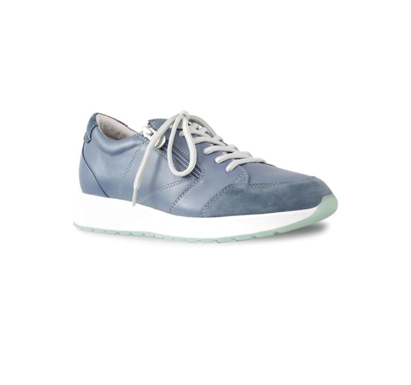 Munro Shoes | Women'S Sutton-Blue Combo | Quick Ship!