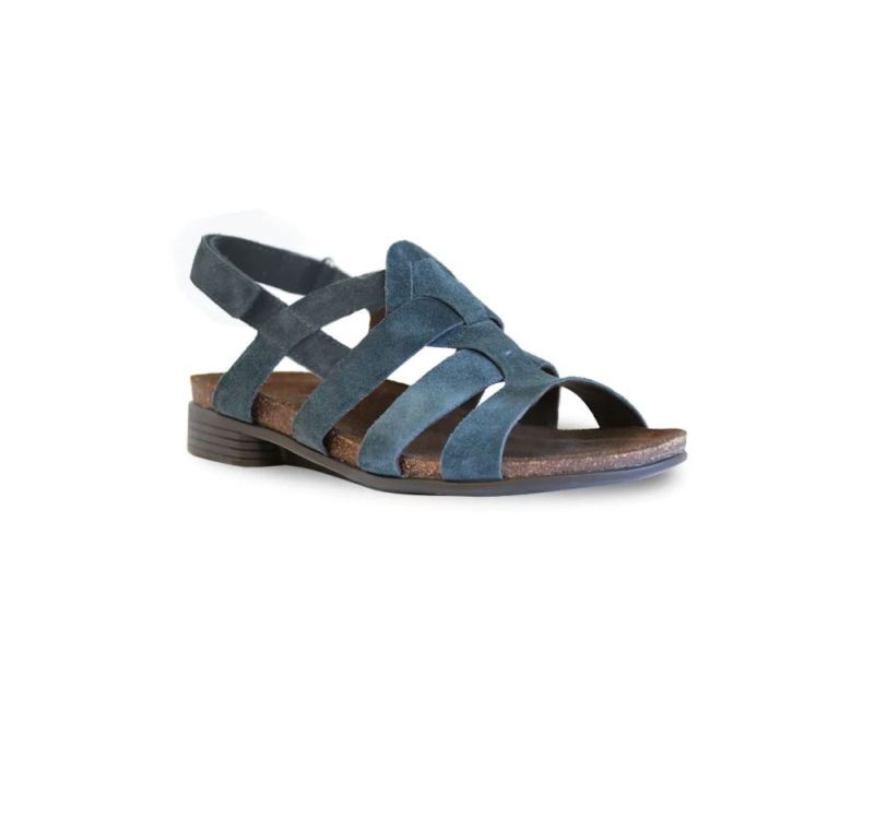 Munro Sandals | Women'S Corine-Blue Suede | Quick Ship!