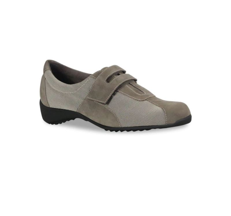 Munro Shoes | Women'S Joliet Ii-Khaki Fabric/ Suede | Quick Ship!