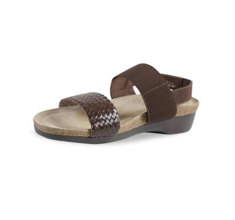 Munro Sandals | Women'S Pisces-Brown Woven | Quick Ship!