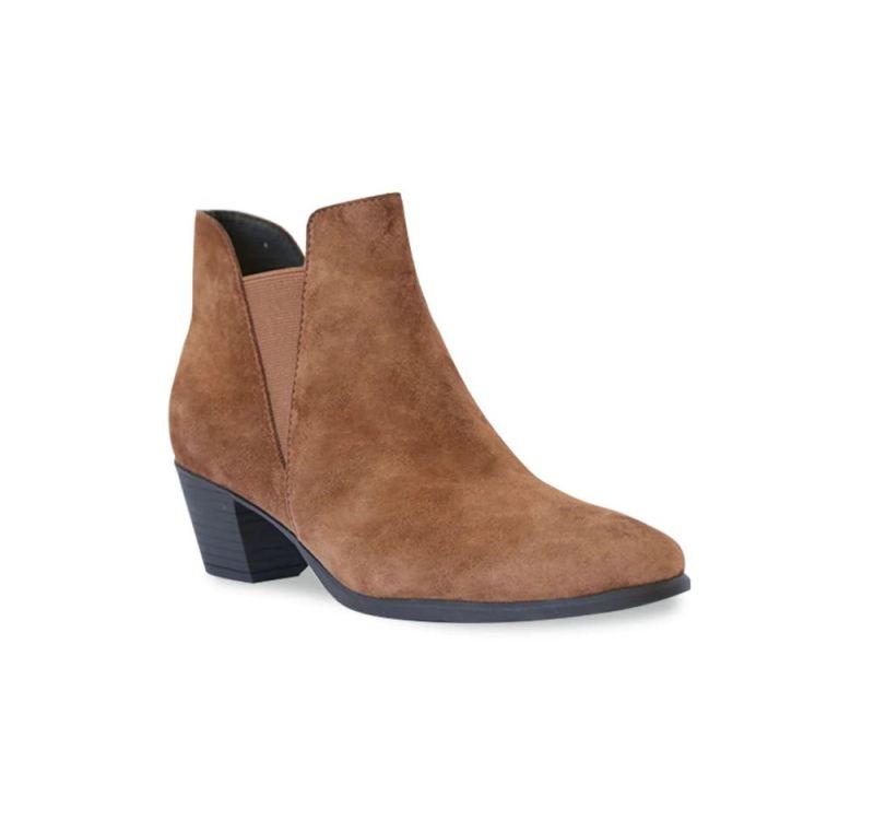 Munro Boots | Women'S Jackson-New Tobacco Suede | Quick Ship!