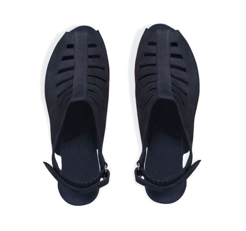 Munro Sandals | Women'S Abby-Navy Nubuck | Quick Ship!