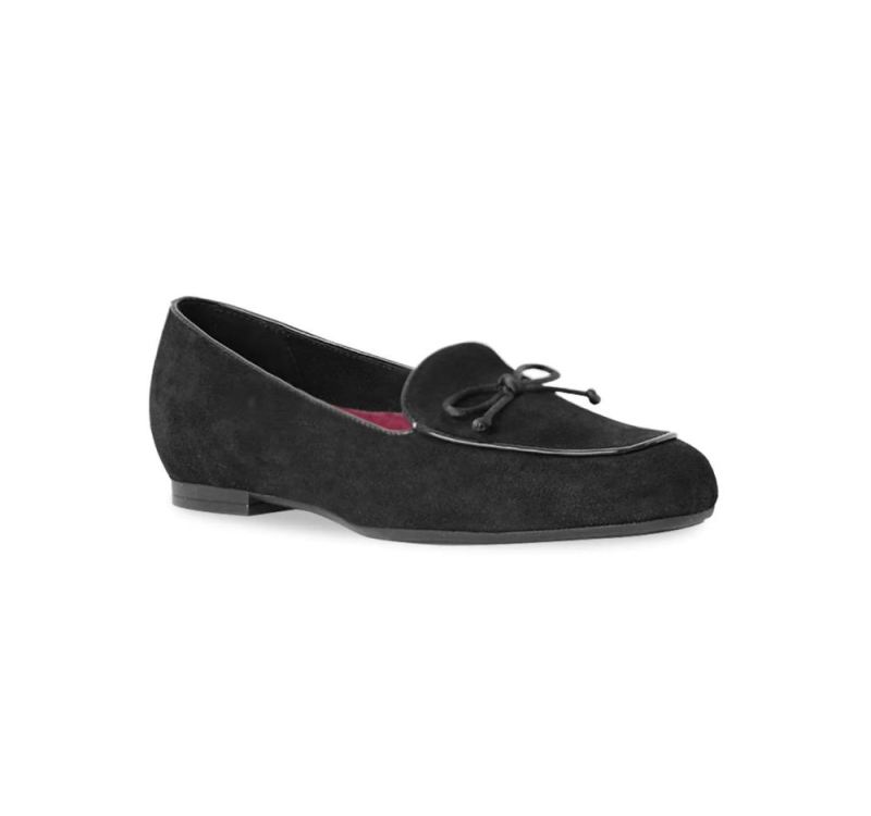 Munro Shoes | Women'S Rossa-Black Suede | Quick Ship!