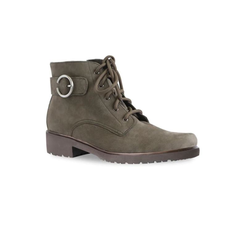 Munro Boots | Women'S Bradley Ii-Moss Green Nubuck | Quick Ship!