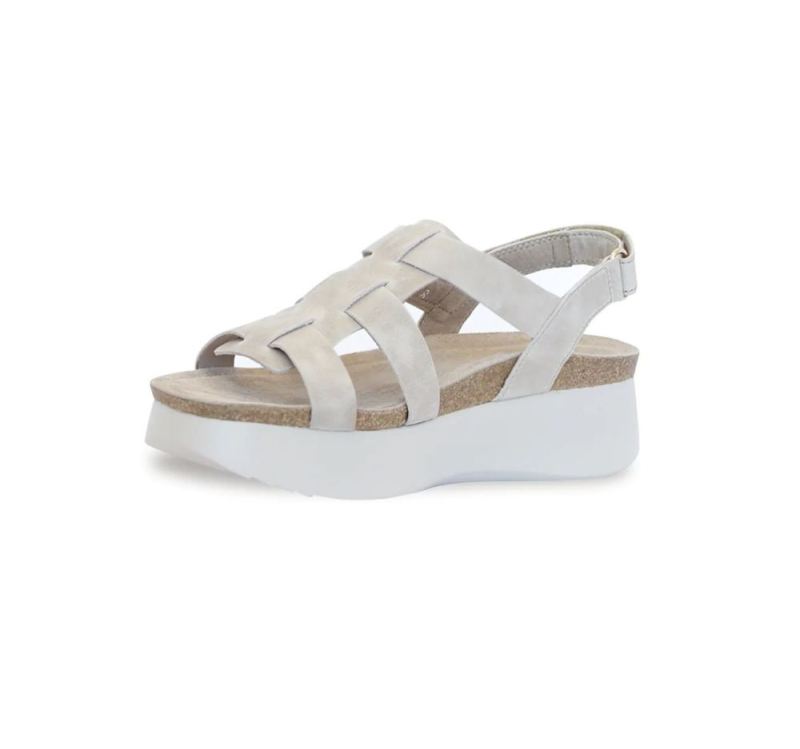 Munro Sandals | Women'S Flynn-Distressed Taupe | Quick Ship!