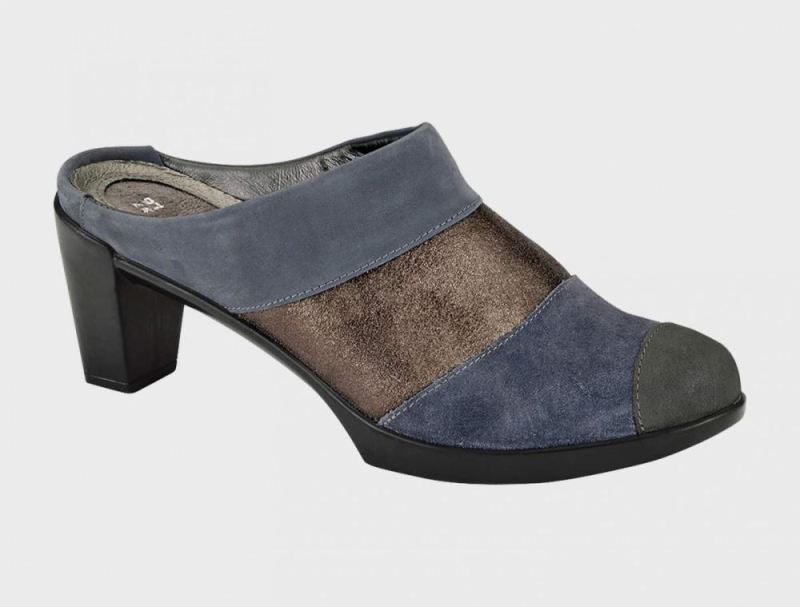 Naot | Fortuna-Feathery Blue / Gray Shimmer / Midnight Blue / Shadow Gray