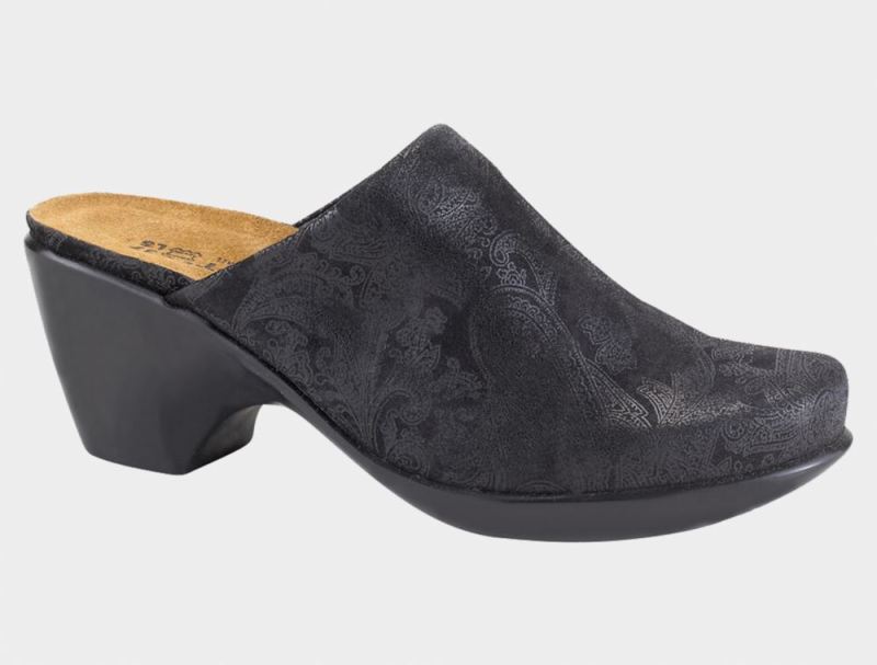 Naot | Dream-Black Lace Nubuck