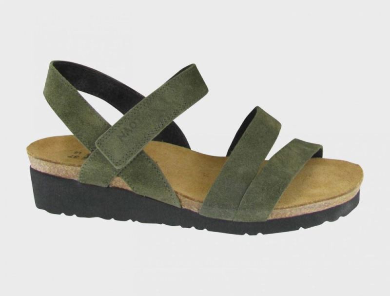 Naot | Kayla-Oily Olive Suede