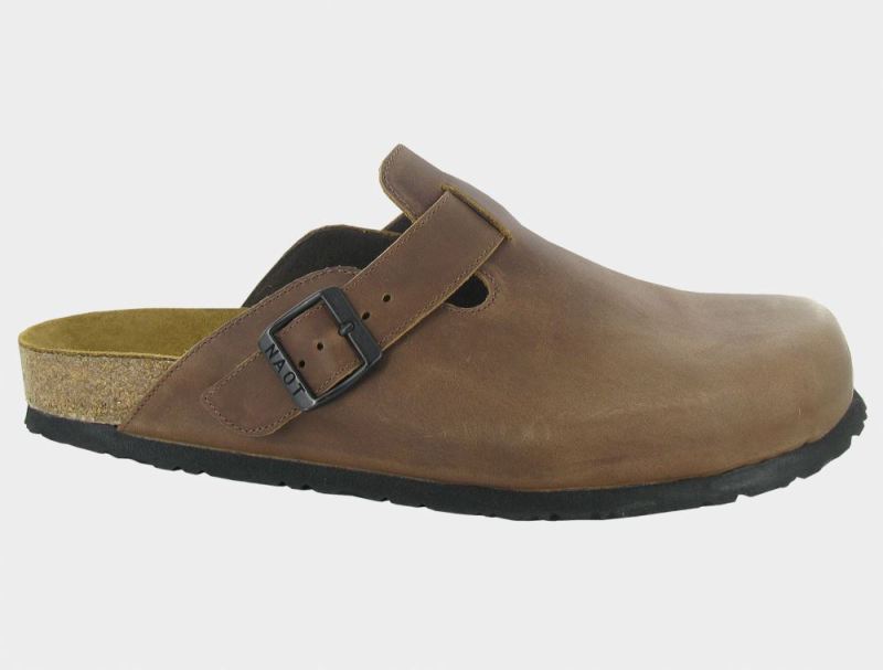 Naot | Men's Spring-Saddle Brown Leather