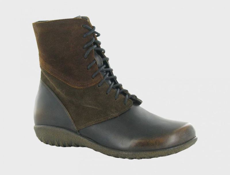 Naot | Atopa-Volcanic Brown / Hash Suede / Seal Brown