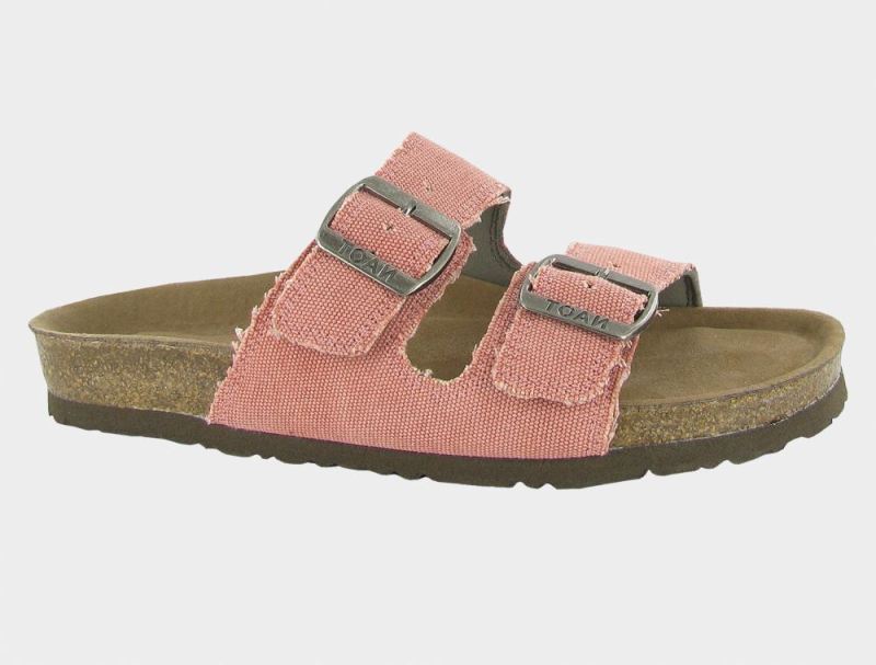 Naot | Santa Barbara Womens Vegan-Peach Canvas