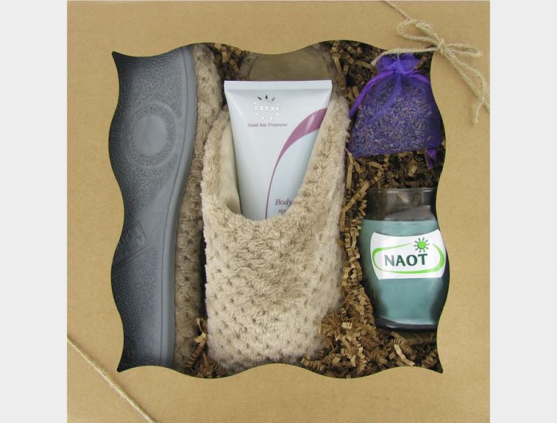 Naot | Unwind Slipper Gift Set-Beige