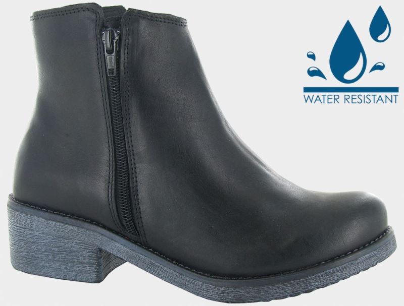 Naot | Wander-Water Resistant Black Leather