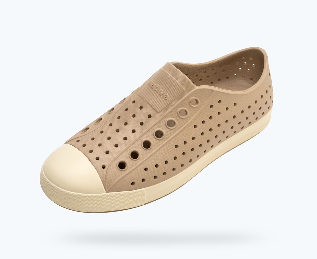 Native Shoes Women's Jefferson - Flax Tan/ Bone White