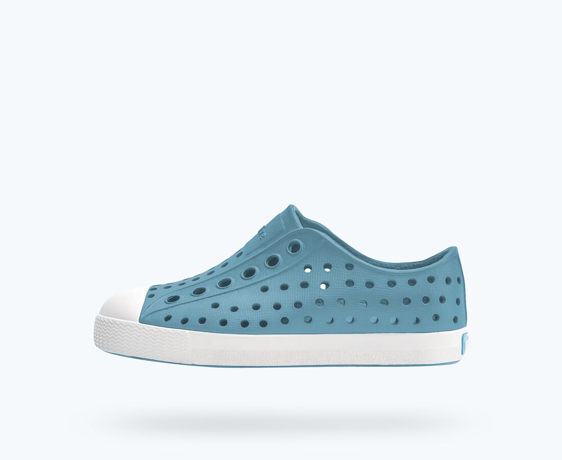 Native Shoes Jefferson Sugarlite&trade; Child - Flux Blue/ Shell White