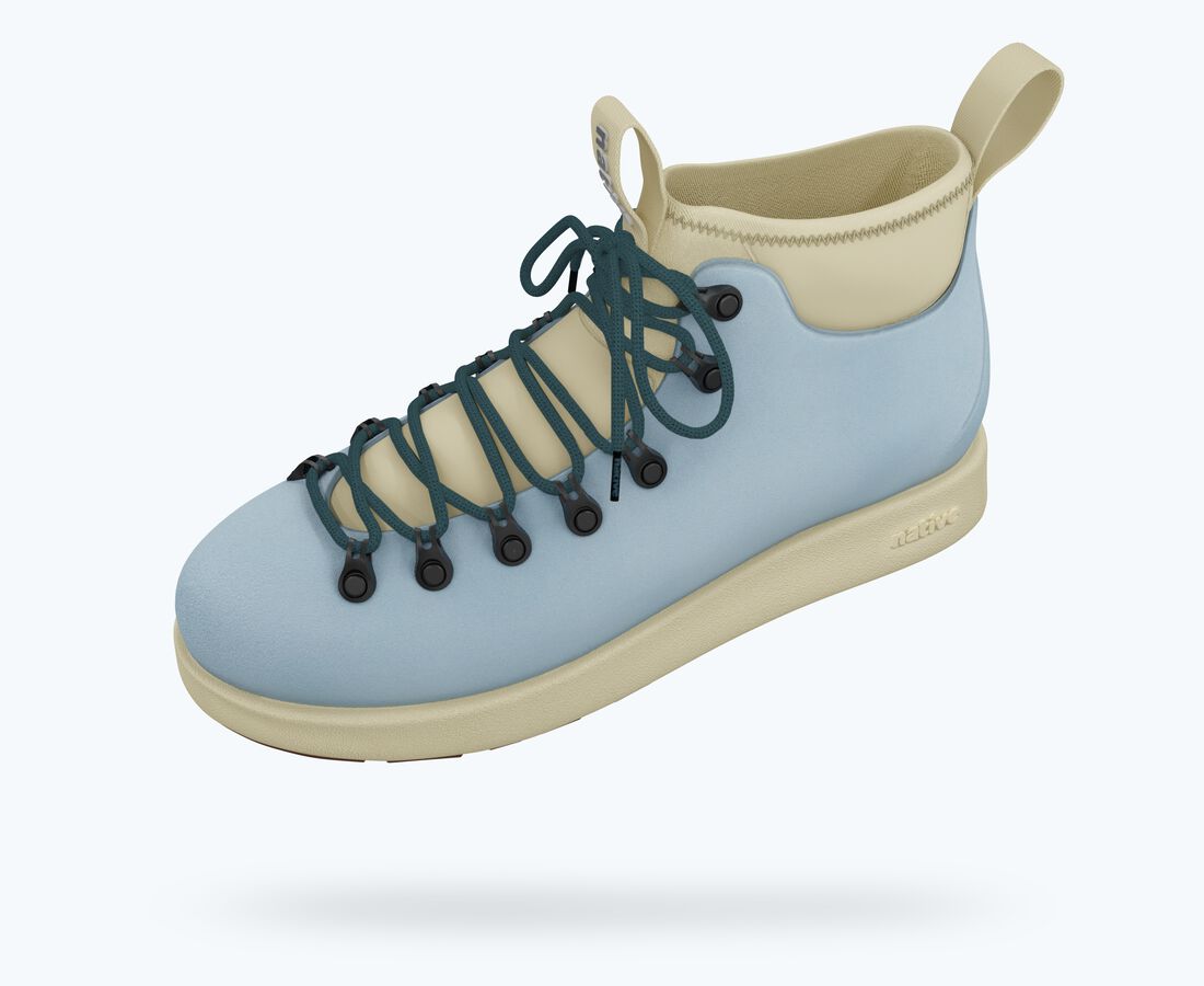 Native Shoes Men's Fitzsimmons Venture - Air Blue/ Tapioca Off White